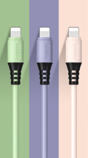 Силиконов USB кабел Lightning