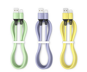 Szilikon USB kábel Lightning