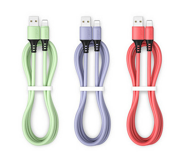 Szilikon USB kábel Lightning