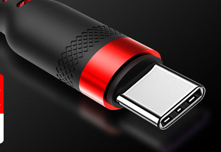 USB кабел за зареждане на телефон Type-c с дължина 1 метър