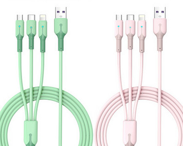 3 az 1-ben kombinált kábel adatátvitelhez és telefonhoz