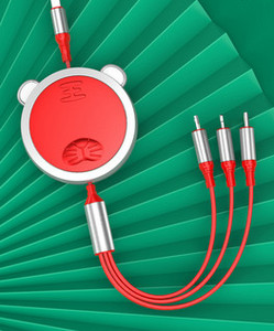 Univerzális USB-kábel a gyorstöltéshez - C típusú, Lightning, Micro