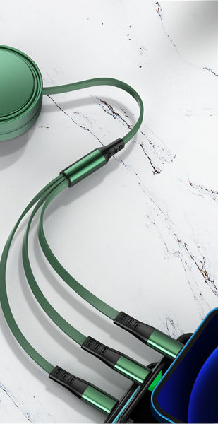 Universal καλώδιο 3 σε 1 για φορητές συσκευές και μεταφορά δεδομένων