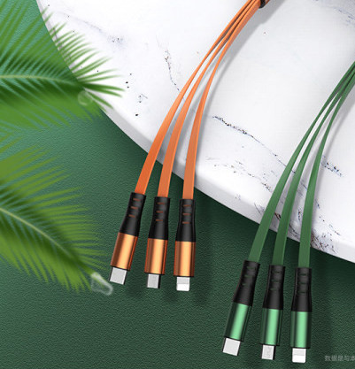 Universal καλώδιο 3 σε 1 για φορητές συσκευές και μεταφορά δεδομένων