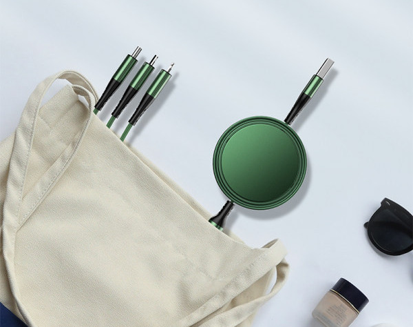 Universal καλώδιο 3 σε 1 για φορητές συσκευές και μεταφορά δεδομένων