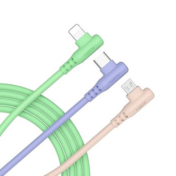 3в1 USB кабел Type c,Lightning,Micro за бързо зареждане