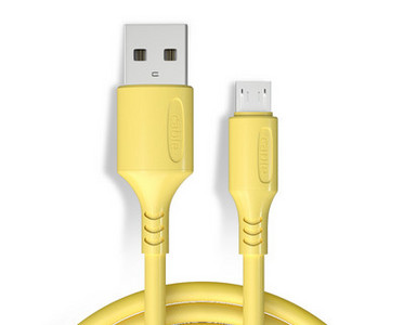 Szilikon USB mikro töltőkábel