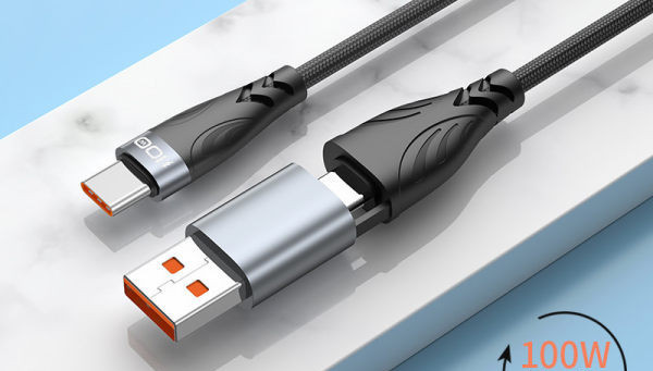 Apple/type-c кабел за данни две в едно