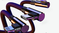 3 az 1-ben többfunkciós USB kábel Micro USB + Type - C a gyors töltéshez