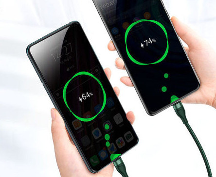 40W Универсален кабел за данни или зареждане три в едно 