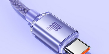 Baseus USB кабел за бързо зареждане и пренос на данни Type-C 