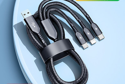 Cablu de date pentru încărcare rapidă - potrivit pentru dispozitive mobile Type c, Lightning, Micro
