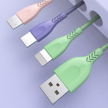 Καλώδιο τροφοδοσίας 3 σε 1 Micro USB + Type-C + Lightning