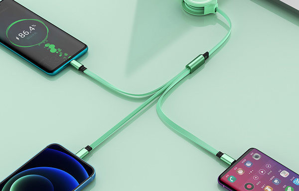 Teleskopski kabel za telefon 3 u 1 - više modela