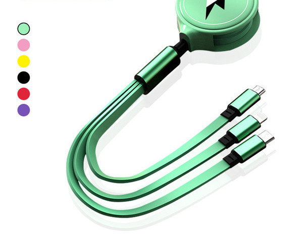 Teleskopski kabel za telefon 3 u 1 - više modela