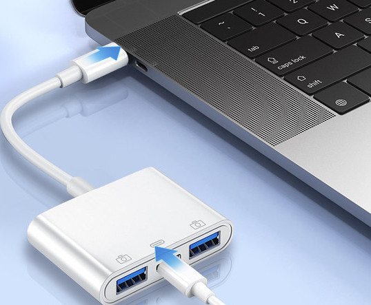 Kabel za konverziju iz OTG Type-C u USB s dva priključka