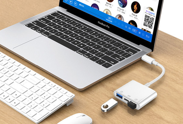 Kabel za konverziju iz OTG Type-C u USB s dva priključka