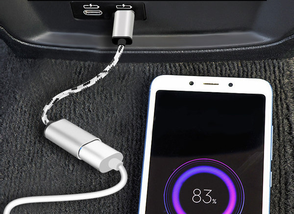 USB адаптер за автомобил Type-C 