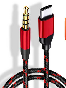 3,5 mm-es Type-C audiokábel