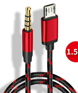 3,5 mm-es Micro USB audio kábel