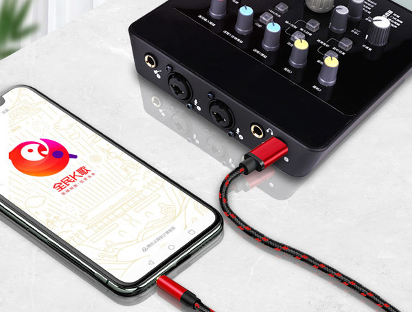 3,5 mm mikro USB audio kabel