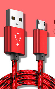 Adatkábel adatátvitelhez és telefon töltéséhez micro USB-vel