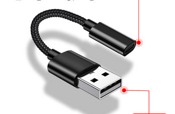 Къс дата кабел адаптер USB/Type-c