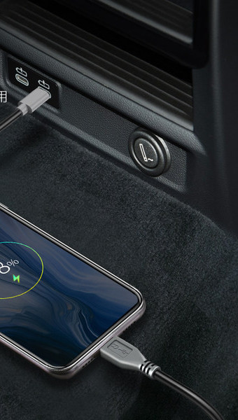 Convertor cablu de date pentru mașină cu vârfuri tip c/micro usb