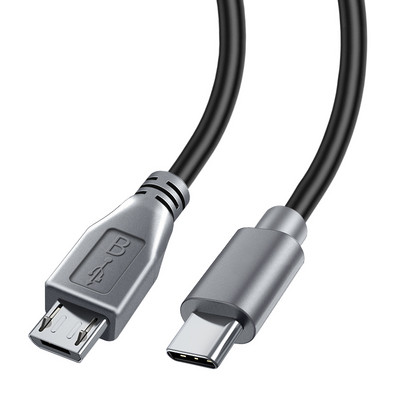 Adatkábel átalakító autóhoz C típusú / micro usb csatlakozókkal