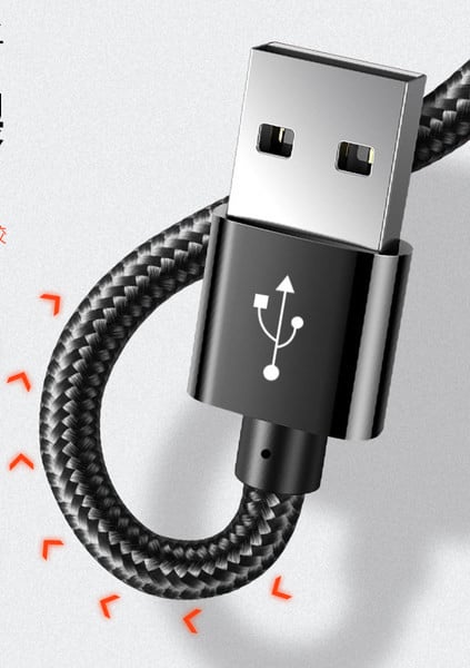 Cablu de date USB 2 în 1 pentru telefon