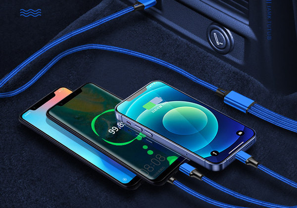 Type-C  дата кабел комбиниран 3 в 1