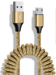 USB adatkábel telefonhoz MicroUSB csatlakozóval