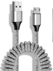 USB adatkábel telefonhoz MicroUSB csatlakozóval