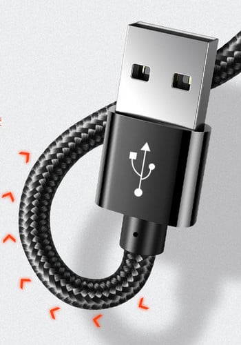 Многофункционален USB кабел за зареждане -Type-c,Micro