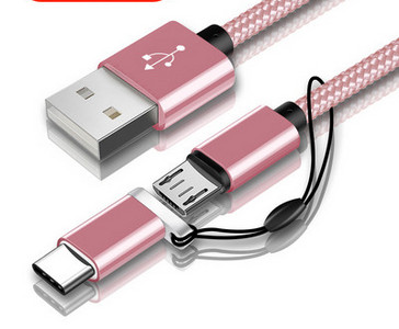 Többfunkciós USB töltőkábel - Type-c, Micro