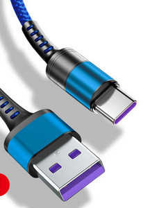 USB кабел за зареждане Type-c