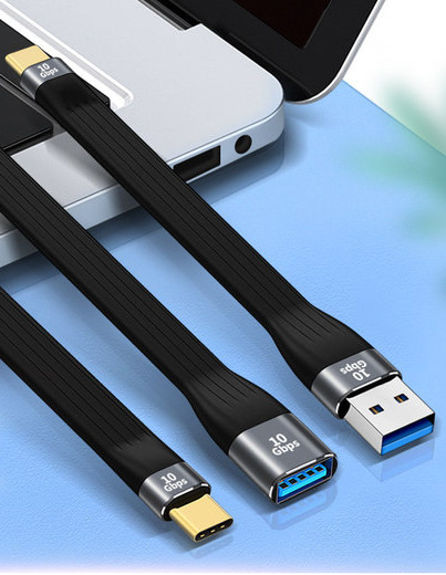 OTG кабел за пренос на данни с Type- C накрайник