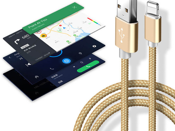 Кабел за зареждане и пренос на данни с Lightning накрайник