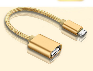 OTG adatkábel Micro USB csatlakozóval