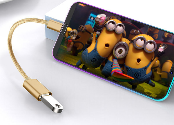 Καλώδιο δεδομένων OTG με υποδοχή Micro USB