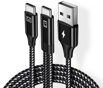 Cablu de încărcare combinat 2in1 -Tip c, Lightning, Micro