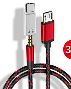 Cablu audio cu tip C și mufă micro USB