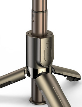 Teleskopinė asmenukių lazda su Bluetooth nuotolinio valdymo pulteliu