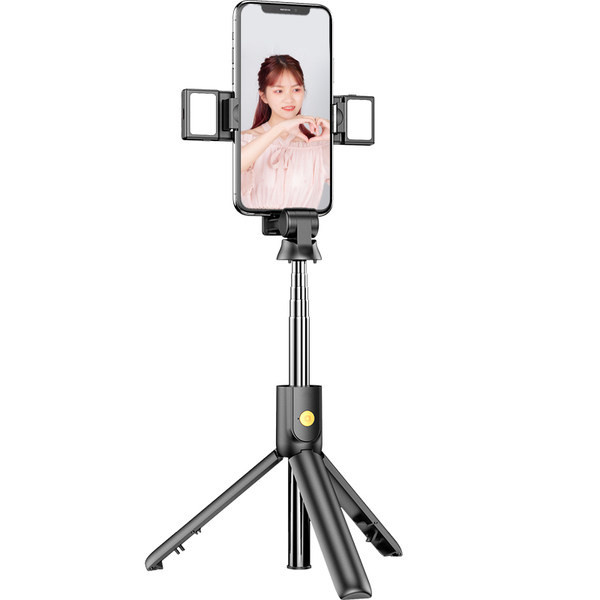 Bluetooth asmenukių lazda ant stovo su apšvietimu