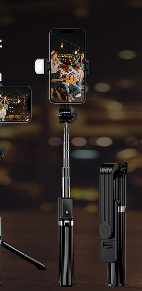 Selfikepp statiivi ja valgustusega