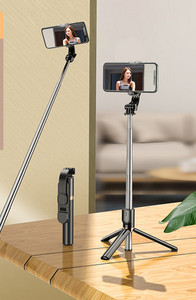 Teleskoopkäepidemega kaasaskantav selfie stick