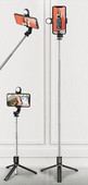 Teleskoopkäepidemega kaasaskantav selfie stick