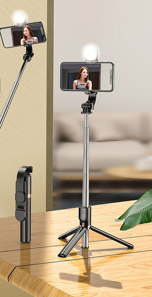 Prijenosni selfie stick s teleskopskom ručkom