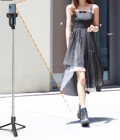 Prijenosni selfie stick s teleskopskom ručkom