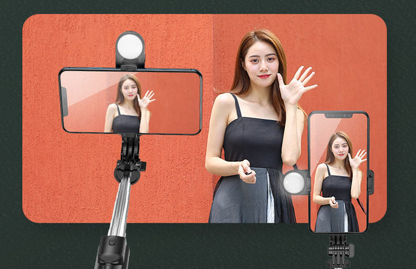 Prijenosni selfie stick s teleskopskom ručkom